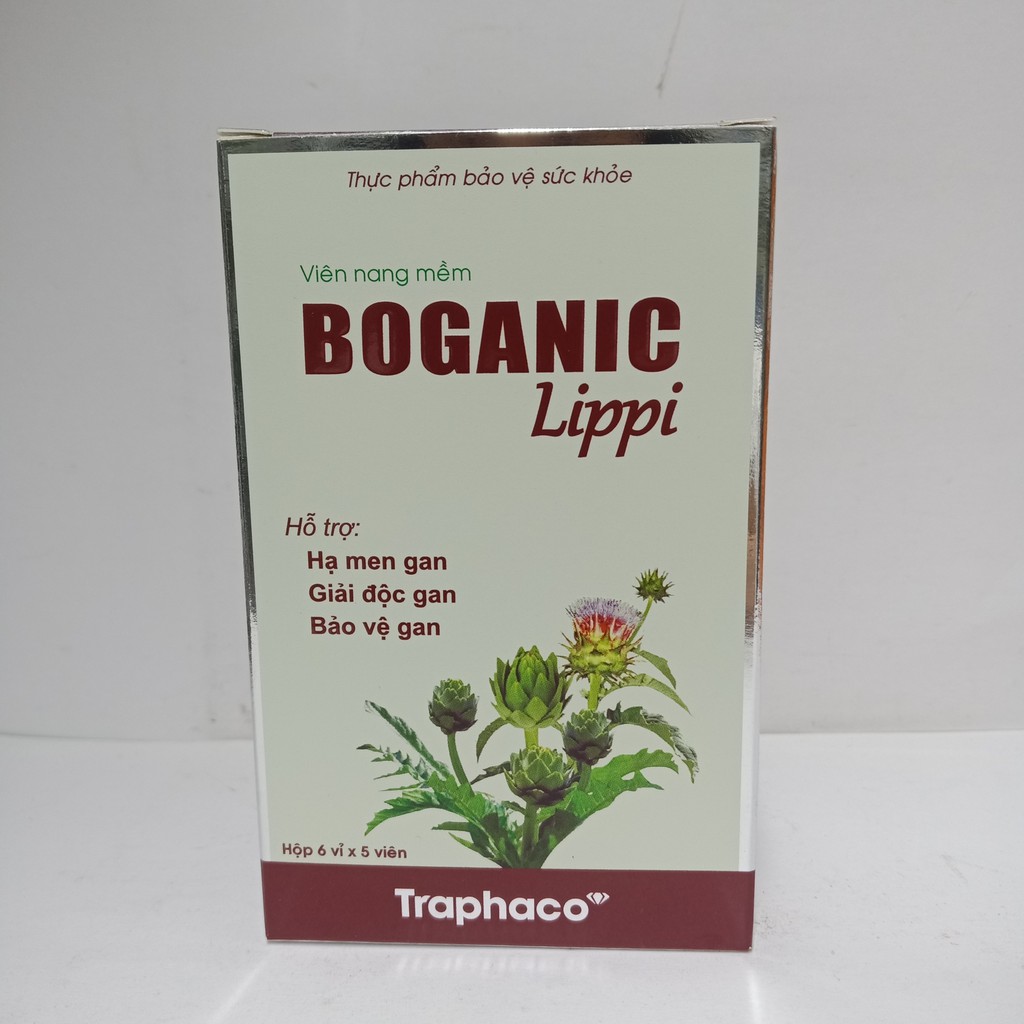 VIÊN NANG MỀM BOGANIC LIPPI HỘP 30 VIÊN