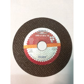 Đá cắt sắt nhật mỏng phi 100mm 100x1.0x16 mm
