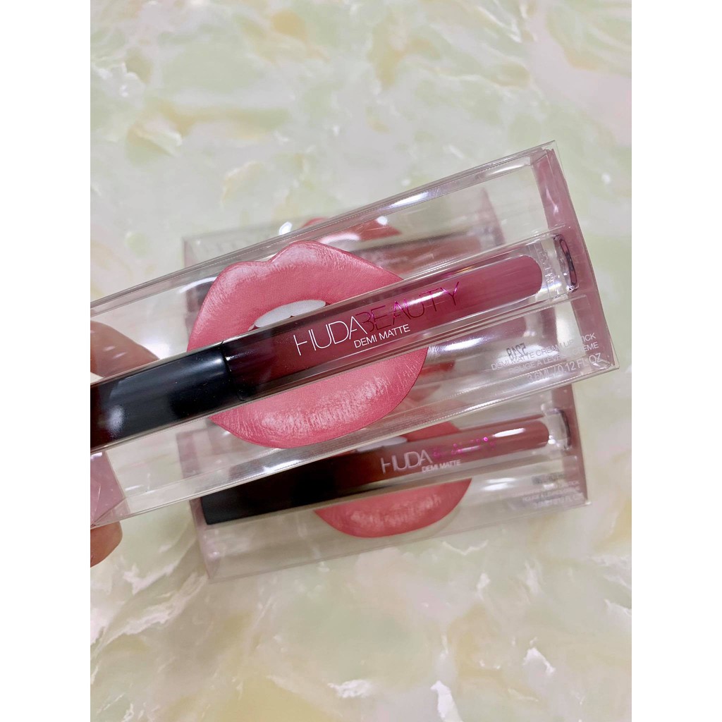 Son kem lì HUDA BEAUTY liquid matte nhiều màu Chính hãng