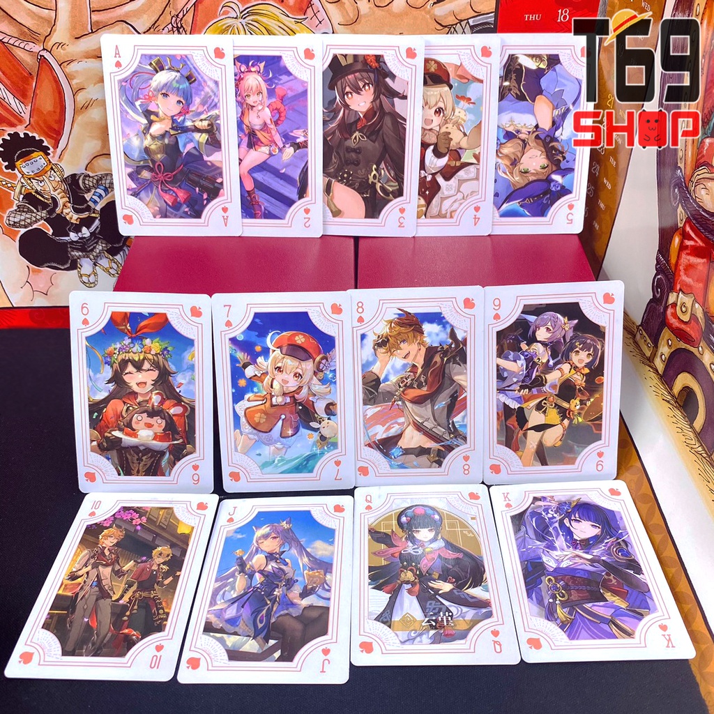 Bài tây game Genshin Impact - Mẫu 2