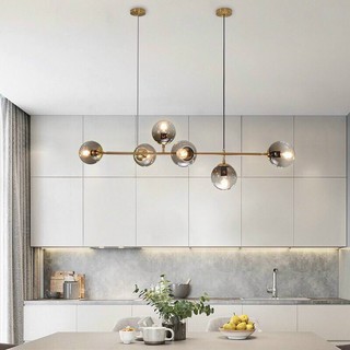 Đèn thả bàn ăn 6 bóng