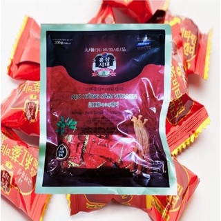 KẸO SÂM-KẸO HỒNG SÂM VITAMIN 200G HÀN QUỐC