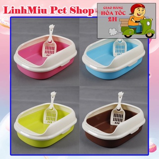 (Tặng Kèm Xẻng) Khay vệ sinh Ag nhỏ cho chó mèo