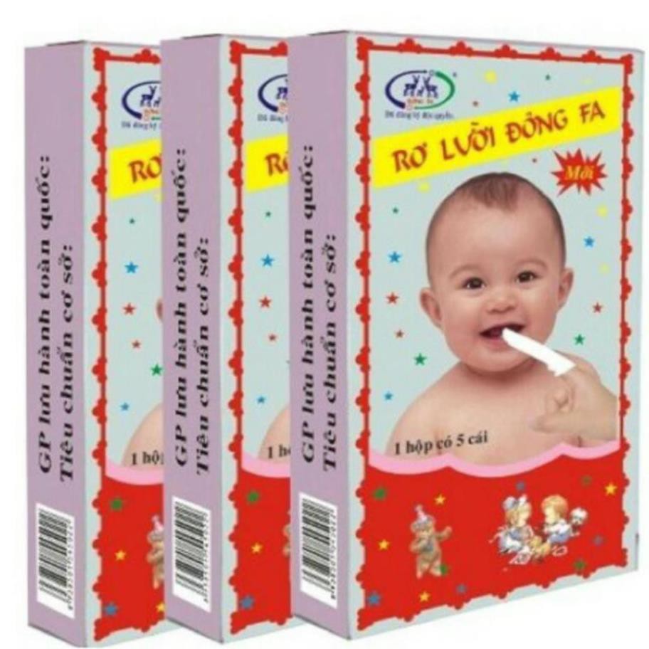 Combo 10 Hộp 50 cái dơ lưỡi Đông Fa cho bé