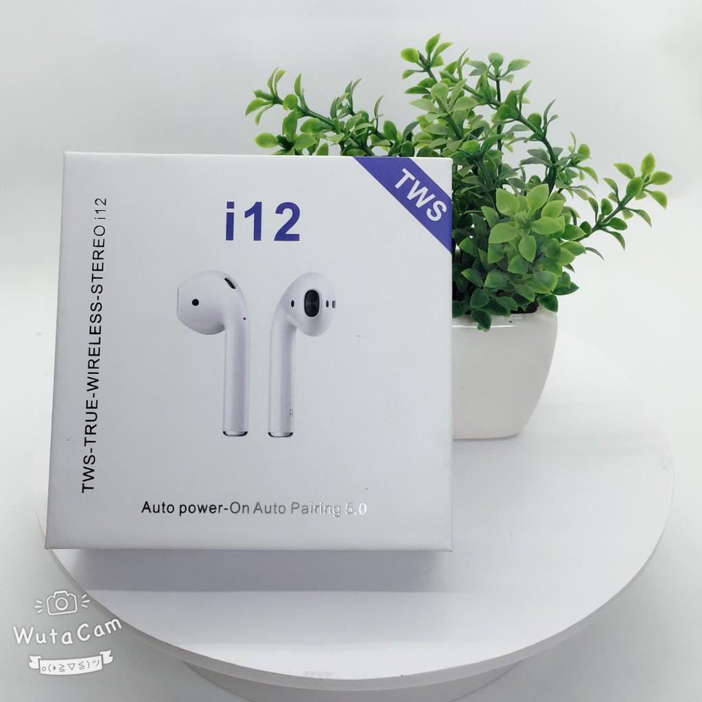 [Mã 2404EL10K giảm 10K đơn 20K] Tai nghe bluetooth I12S