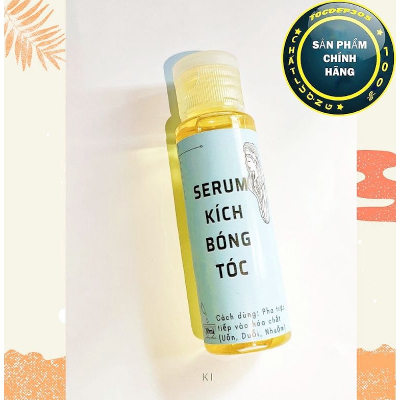 Serum kích bóng tóc, chống rát hổ trợ làm hoá chất 30ml