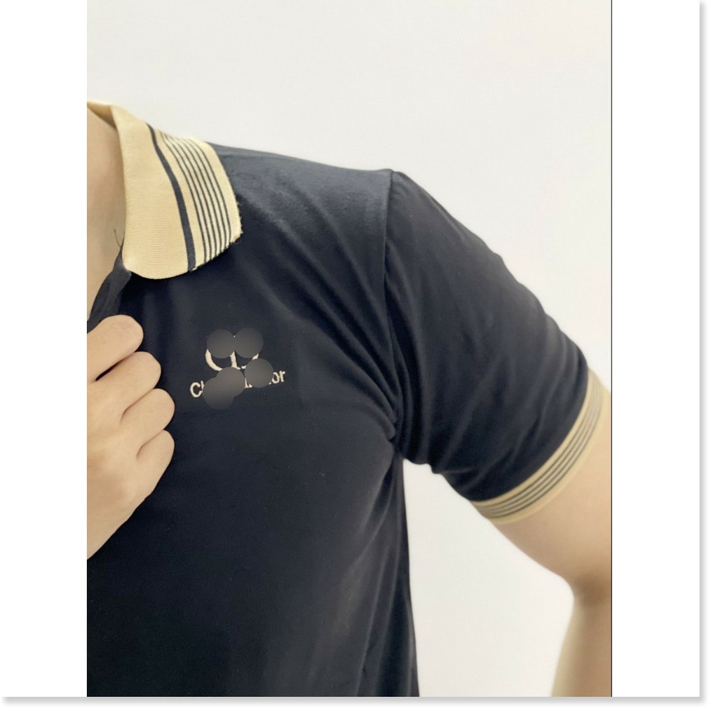 ÁO THUN CỔ TRỤ VIỀN ÁO TAY ÁO XINH XẮN,HỌA TIẾT TRƠN NHƯNG KHÔNG KÉM PHẦN SANG TRỌNG  THỜI TRANG KME.STORE