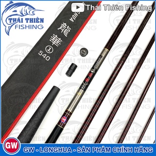 Cần Câu Tay GW Longhua 1 Chất Liệu Carbon Chuyên Dùng Câu Cá Chép, Rô Phi, Trắm, Câu Sông, Hồ Dịch Vụ, Hàng Chính Hãng 3