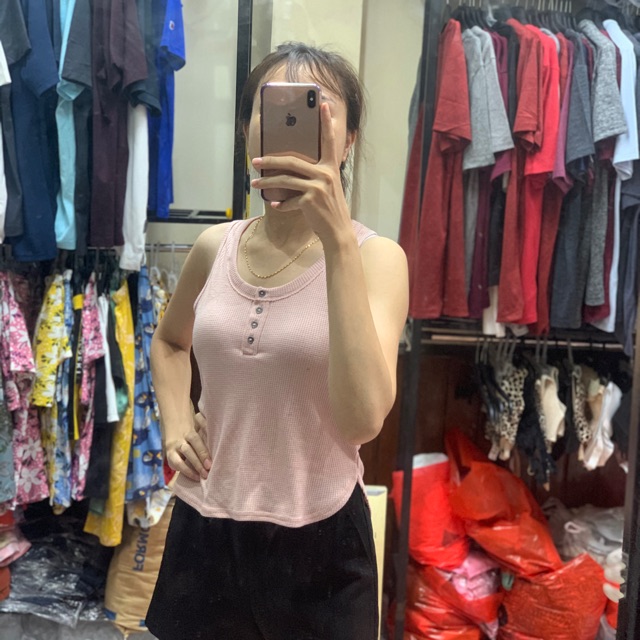 Áo ba lỗ nữ vnxk