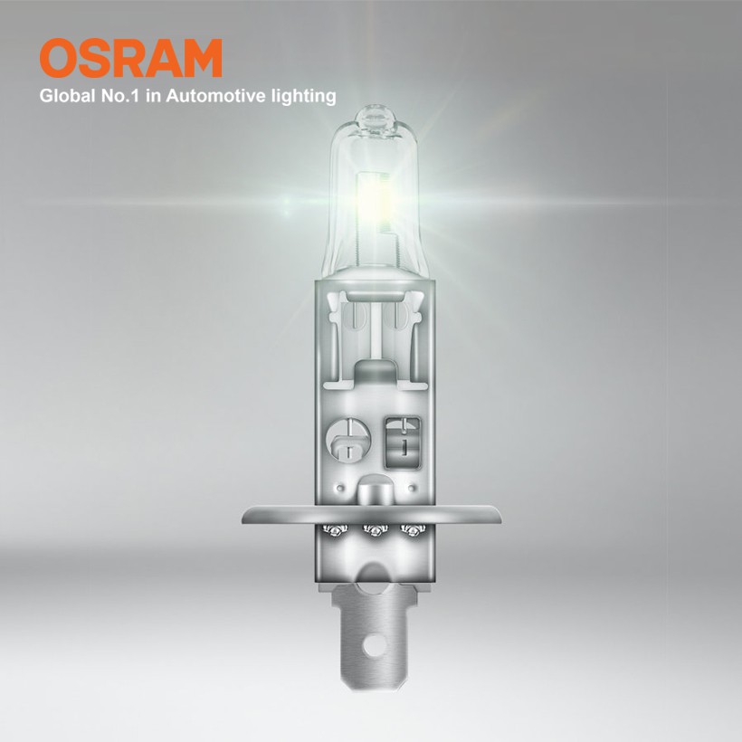 Combo 2 Bóng Đèn Halogen Tăng Sáng 100% OSRAM Truckstar Pro H1 64155Tsp-Hcb 24V 70W - Nhập Khẩu Chính Hãng