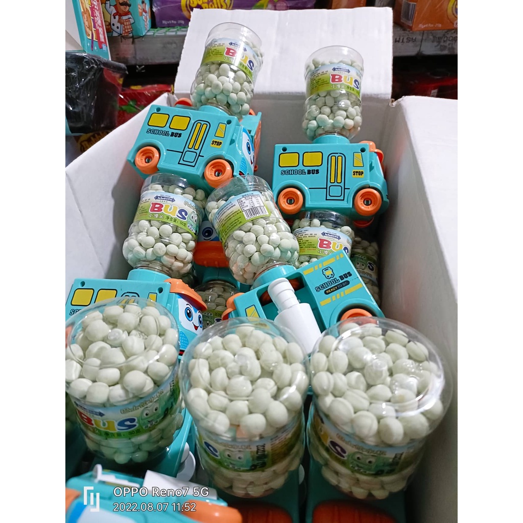 [ Sẵn hàng ] Combo 2 hộp Bánh trứng tan xe bus bình nước/Bánh quy trứng nhỏ /bánh mì hấp nhỏ trứng giòn nhiều lượng dinh