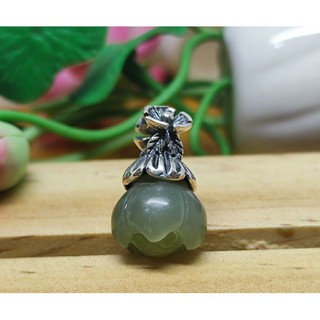 charm hoa đính sen bạc 925