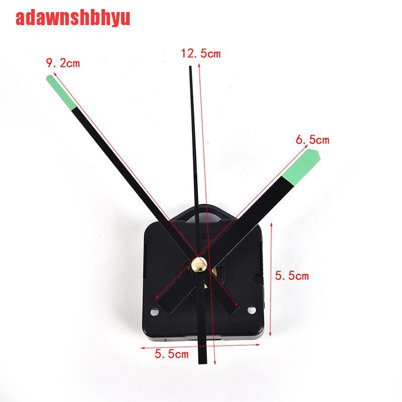 [adawnshbhyu]1 Set Wall Clock Quartz Clock Movement Mechanism DIY Repair Parts Watch Clock