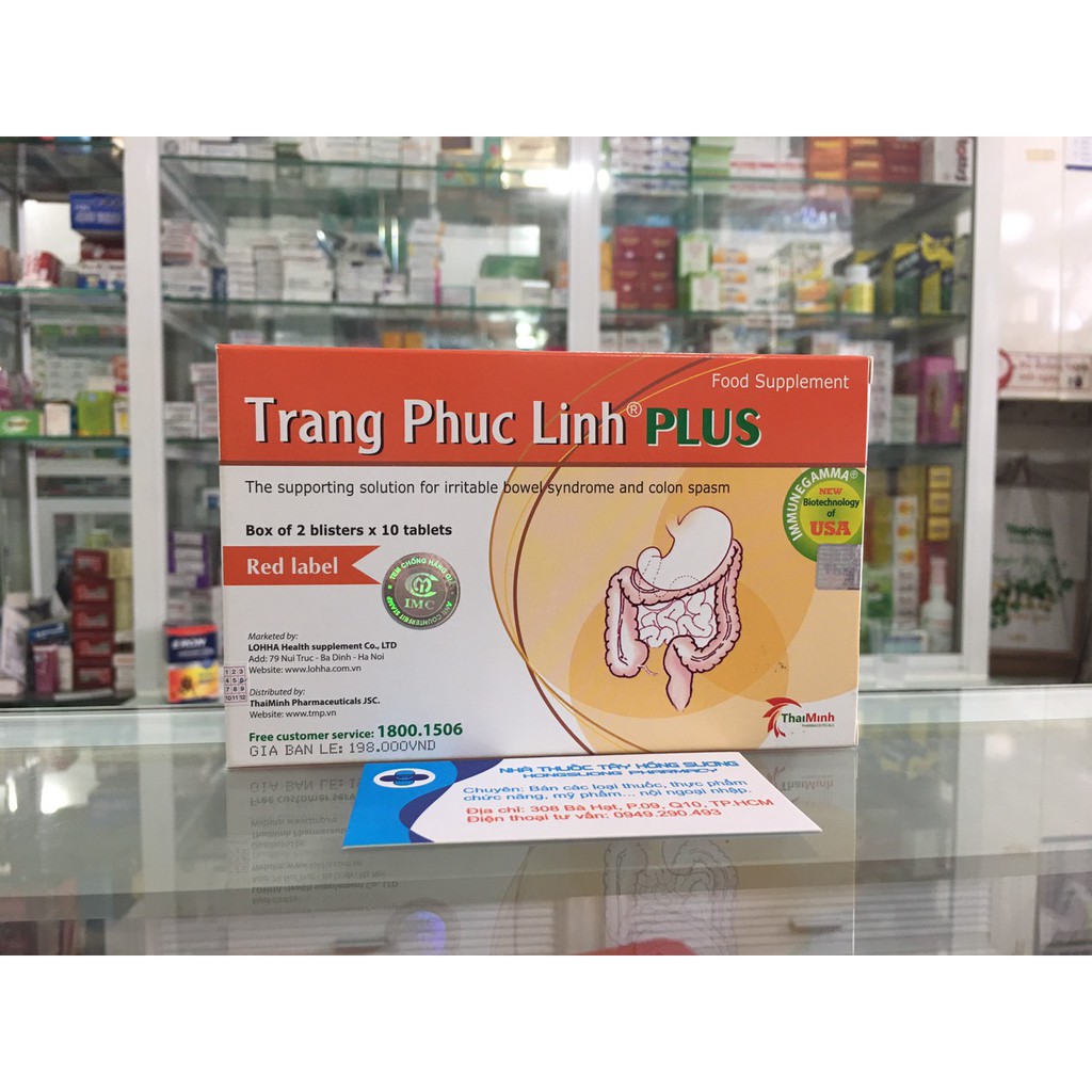 Tràng Phục Linh Plus - Giải pháp hỗ trợ cho đại tràng co thắt và kích thích ruột