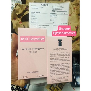 [Bill Authentic] Nước hoa Narciso Rodriguez For Her 30ml