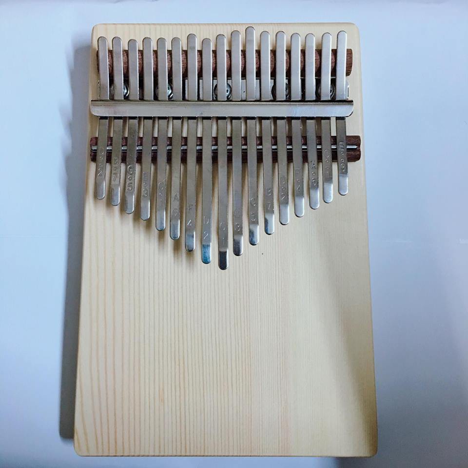 Đàn Thumb Piano Gỗ Khối Chữ cao cấp 17 phím - Kalimba 17 keys - HÀNG CÓ SẴN