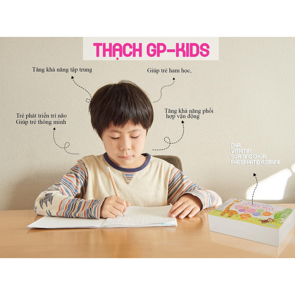 THẠCH TĂNG CHIỀU CAO GP-KIDS JELLY NHẬT BẢN - 7863