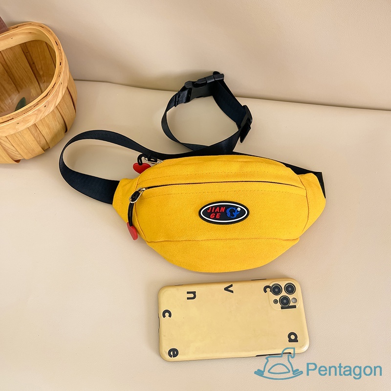 Túi Thể Thao Đeo Chéo Ngực In Chữ Phong Cách Hàn Quốc Cho Bé Trai