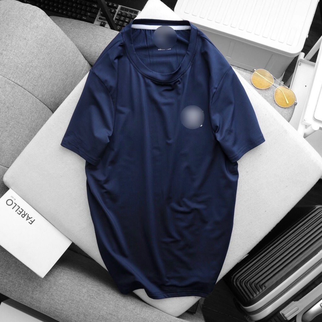 Áo Thun Thể Thao Nam thun lạnh tập gym cổ tròn ngắn tay vải thoáng mát co giãn chuẩn form nhiều màu