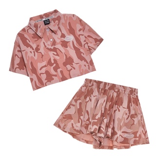 Bộ đồ nữ YELLOW FLICKER camo hồng