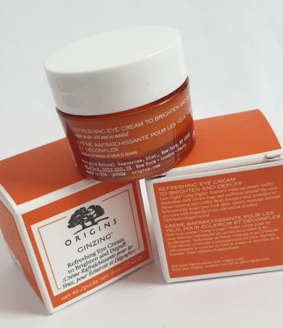 [15ML]KEM MẮT DƯỠNG SÁNG DA MỜ THÂM ORINGINS Refreshing Eye Cream to Brighten &amp; Depuff