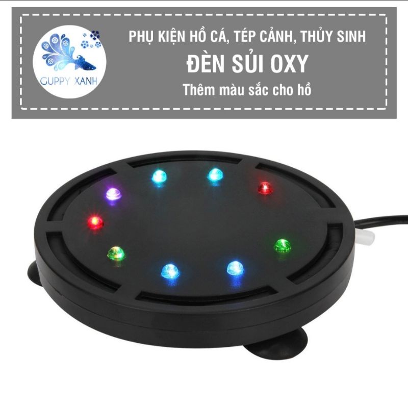 0Sủi Đĩa Tích Hợp Led Đổi Màu - Sủi Dĩa Cho Bể Cá