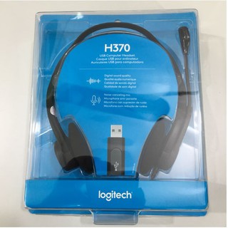 Tai nghe Logitech H370 On-Ear 3.5mm Stereo