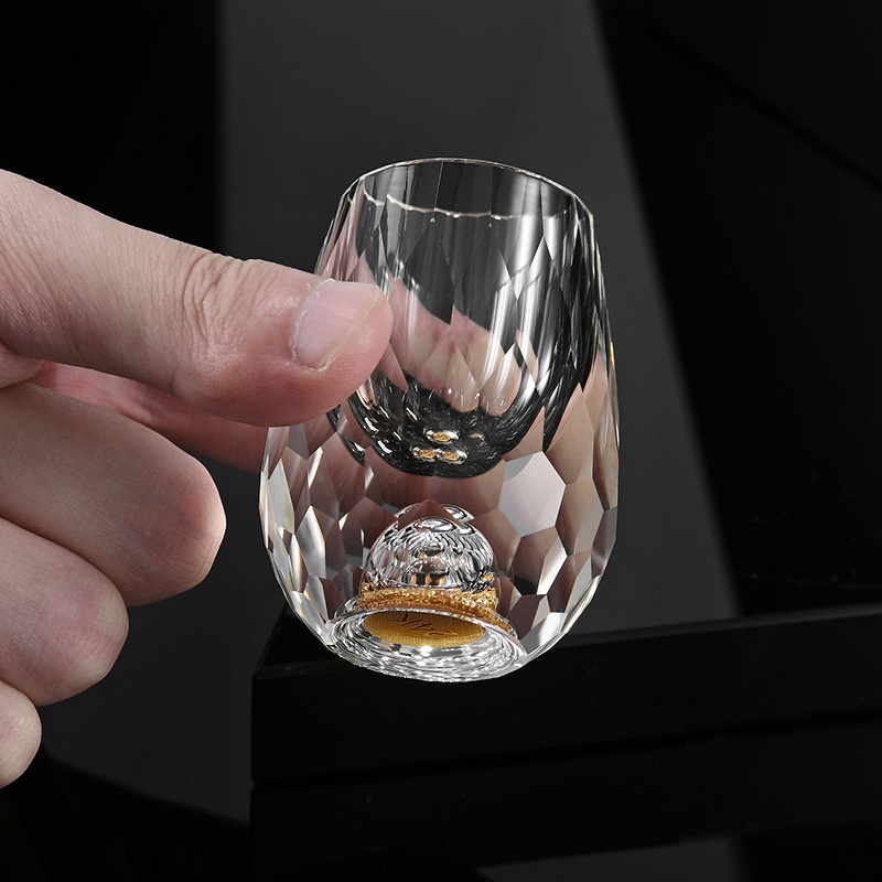 Hot hot - Bộ ly rượu Million Golden tuyệt tác Pha Lê 24K