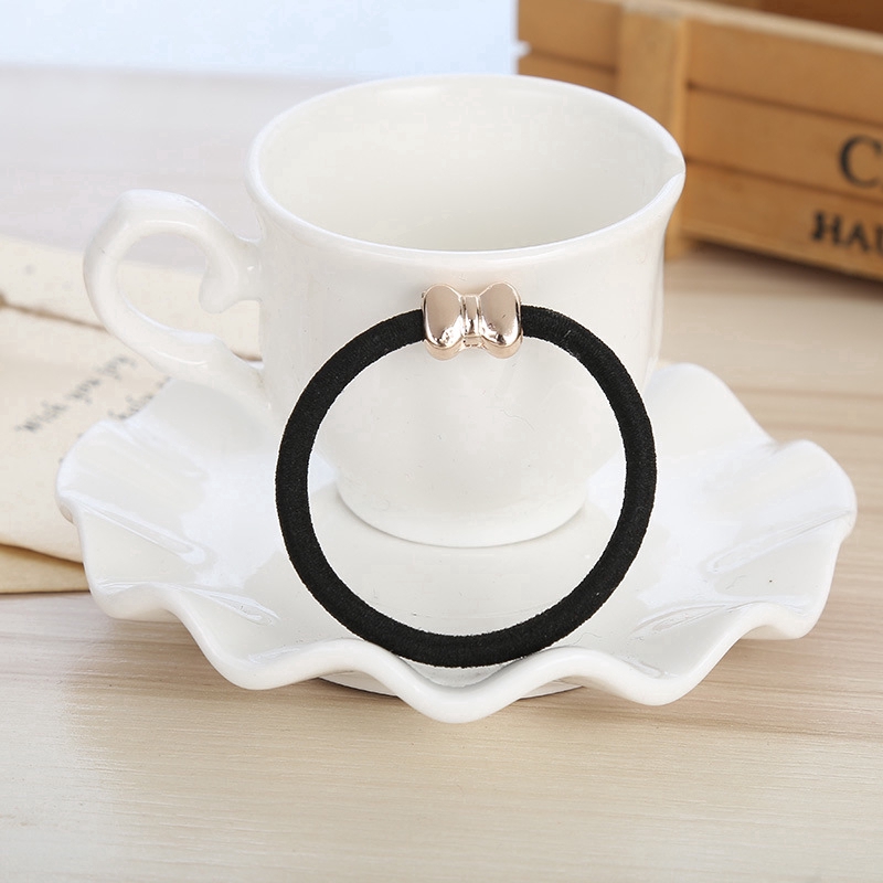 1 Dây Cột Tóc Co Giãn Dày Phong Cách Hàn Quốc