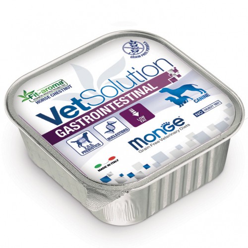 150g - Pate hỗ trợ tiêu hóa cho Chó Gastrointestinal hàng nhập Ý - Monge Vet Solution Gastrointestinal for Dogs thumbnail