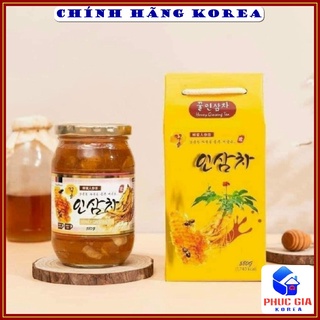 Sâm Ngâm Mật Ong Chính Hãng Hàn Quốc, Lọ 580ml - Tăng Đề Kháng, Sức Khỏe, Giảm Stress