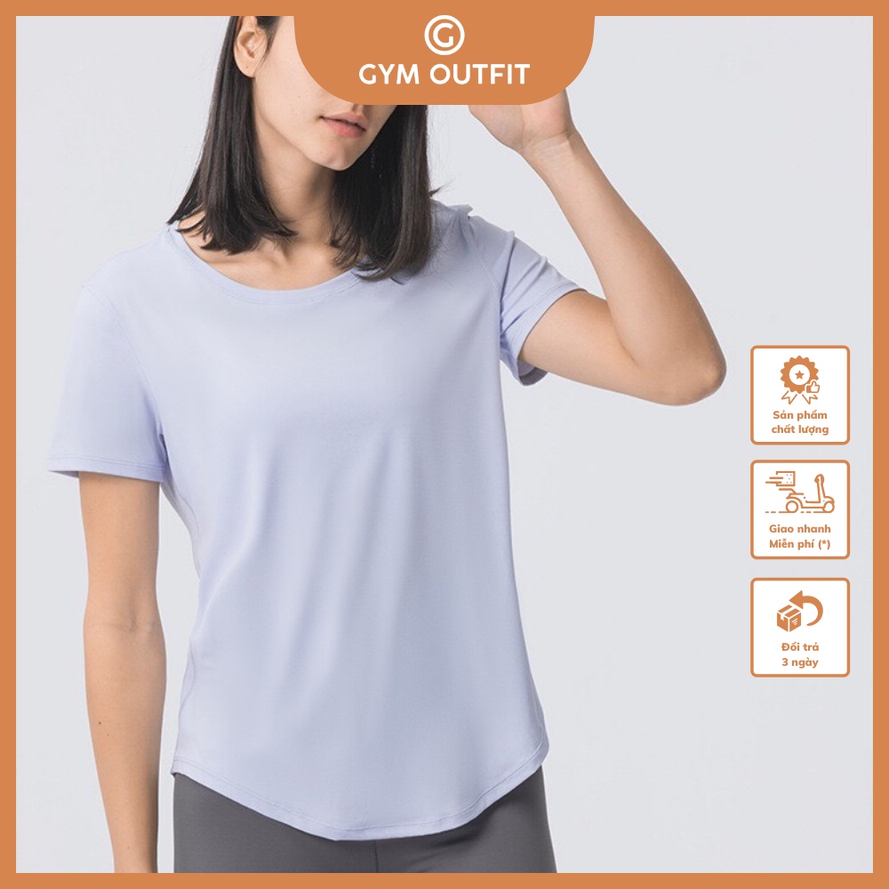 (14 màu ) Áo Thể Thao Lululemon Love Crew Short Sleeve T- Shirt- Áo Phông Tập Gym - Yoga Cao Cấp Vải Siêu Mềm Nhẹ