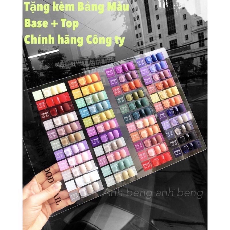 [Mã COSDAY -50K đơn 150K] [ SALE ] Sét sơn VERY GOOD NAIL 60 màu,sơn gel quốc dân,Hàng chuẩn công ty 100%