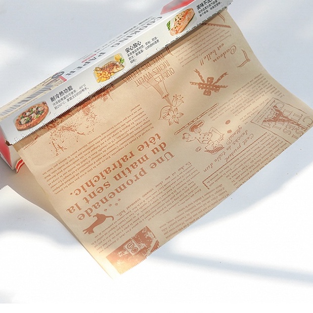 Giấy Dầu Tự Nhiên Bằng Silicone Dùng Gói Bánh Sandwich/Bánh Quy/Bánh Quy