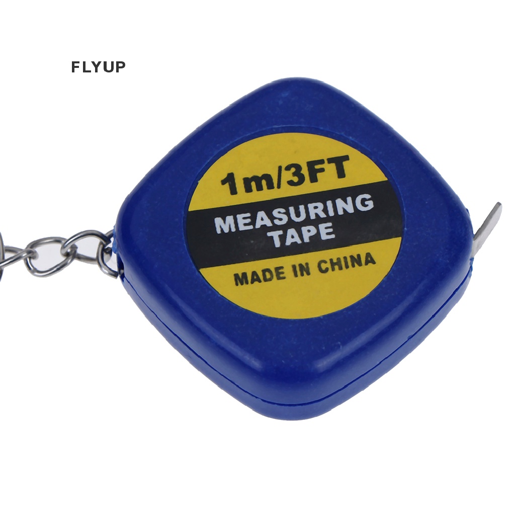 1 Thước Dây Mini 1m Dạng Móc Khóa Có Thể Rút Lại Tiện Dụng