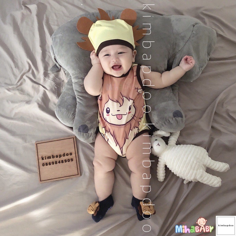 Body Chip nón hình Sư Tử