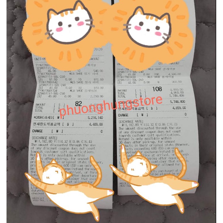 Giày đạp gót đen MLB hidden tag bao check