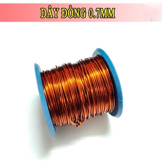 Dây đồng cuộn 100g 0.7mm