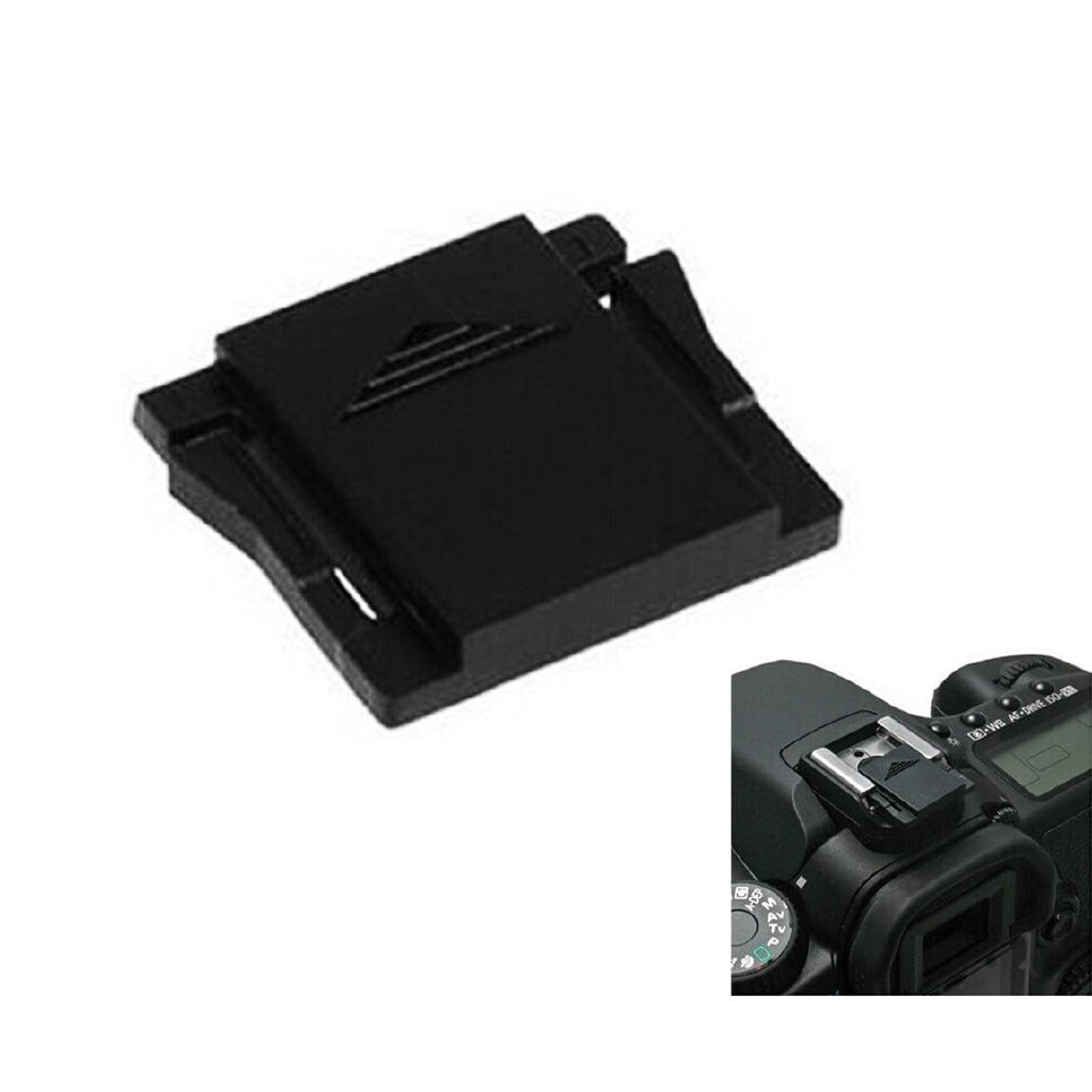 Nắp che bụi chân đèn Flash Hotshoe có hạt nước cân bằng cho máy ảnh DSLR Phặn Phặn