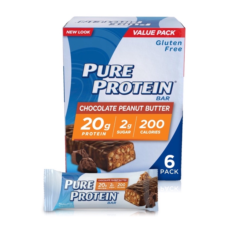 Thanh Protein Bar Cung Cấp Lượng protein Cao - Pure Protein -Thay Thế Bữa Ăn 50g USA