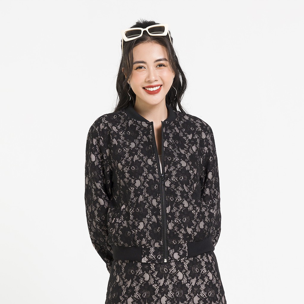 Áo bomber túi cơi LAMER GBT002 L65O20T009 (Đen)