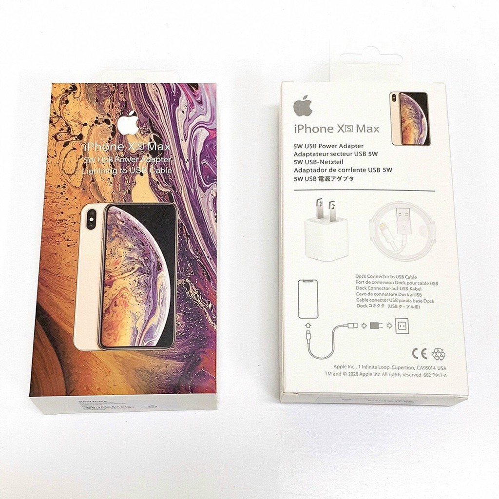 Bộ sạc Iphone X Zin Chất Lượng Siêu Tôt Tương Thích Với Dòng iPhone 7/8/7 Plus/8 Plus/X/Xsmax/11promax Bảo Hành 12 Tháng