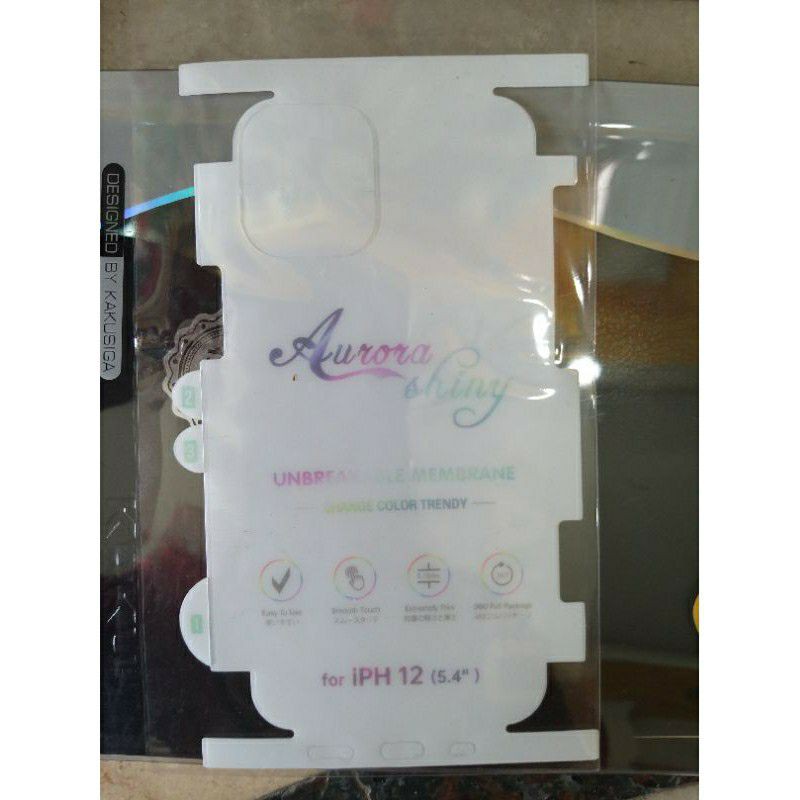 Miếng dán PPF mặt sau cho iPhone 14 pro max/13 mini/13/13 pro/13 pro max 12 Mini/ 12/ 12 Pro/ 12 Pro Max Bảo vệ lưng máy