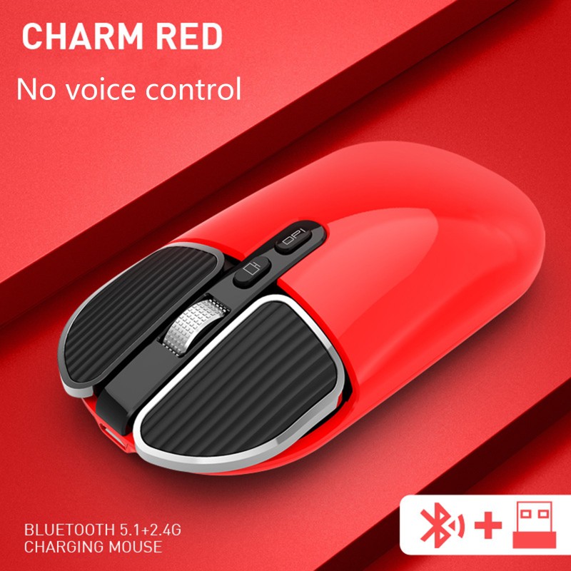 Chuột Không Dây Bluetooth 2.4g Điều Khiển Bằng Giọng Nói