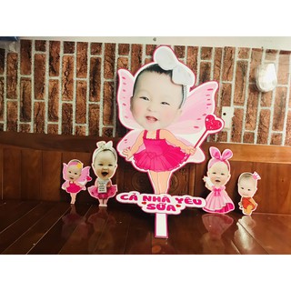 Chibi trang trí sinh nhật cho bé cao 1m