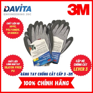 Găng Tay Bảo Hộ Lao Động 3M cấp độ 3
