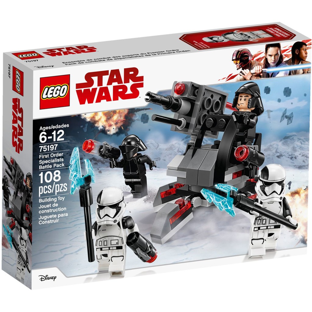 LEGO Star Wars 75197 Tiểu Đội Chiến Đấu Của Tổ Chức Thứ Nhất - Đồ Chơi Xếp Hình LEGO Đan Mạch