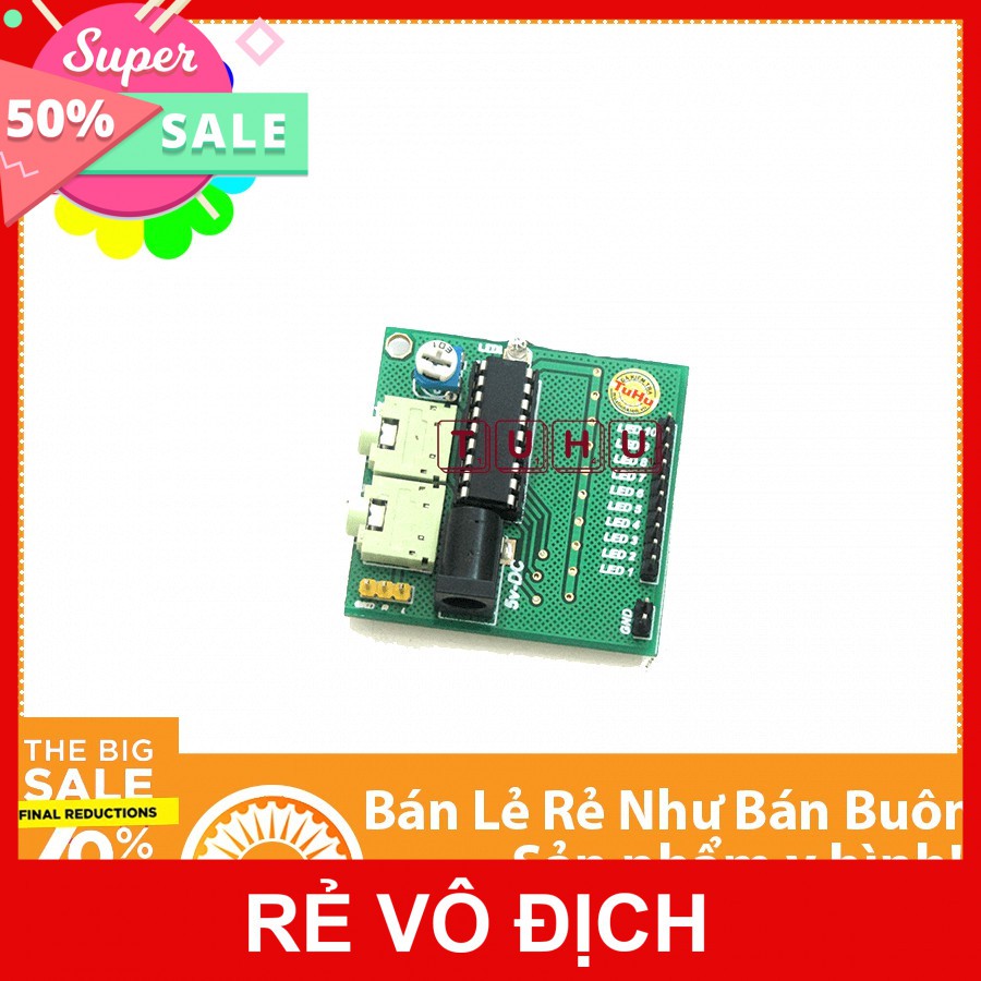 Mạch LED Nháy Nhạc LM3915_V2