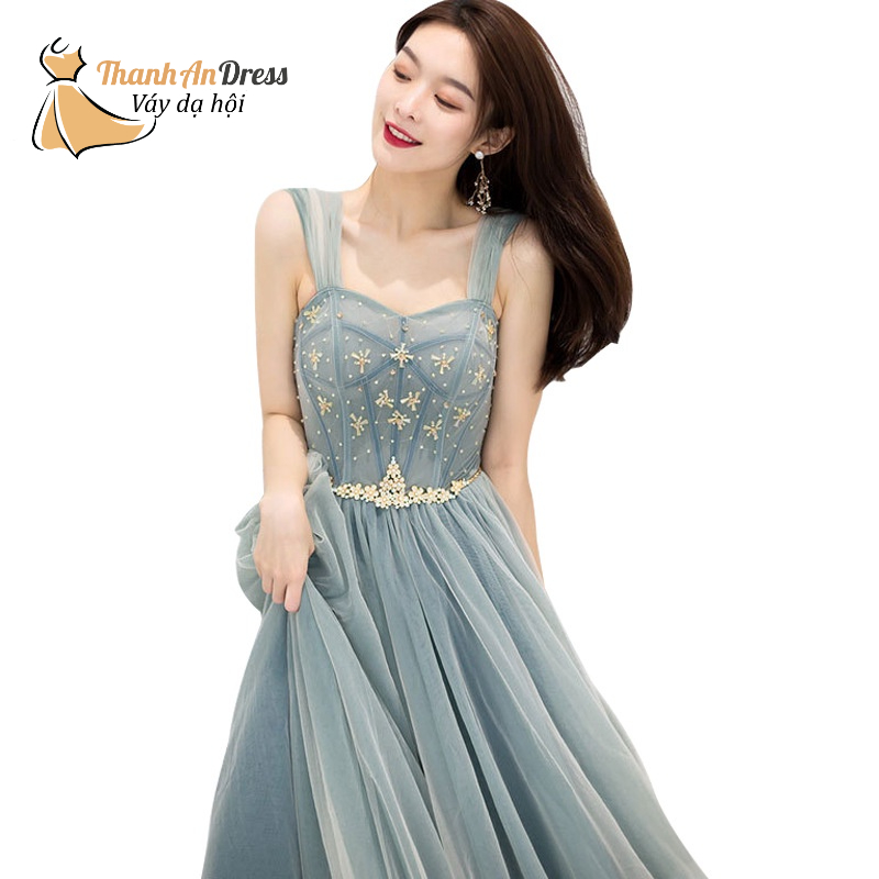 Váy dạ hội dự tiệc kỷ yếu đầm xòe công chúa xinh xỉu.