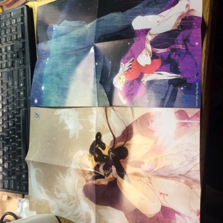 Poster và bookmark hoa tư dẫn